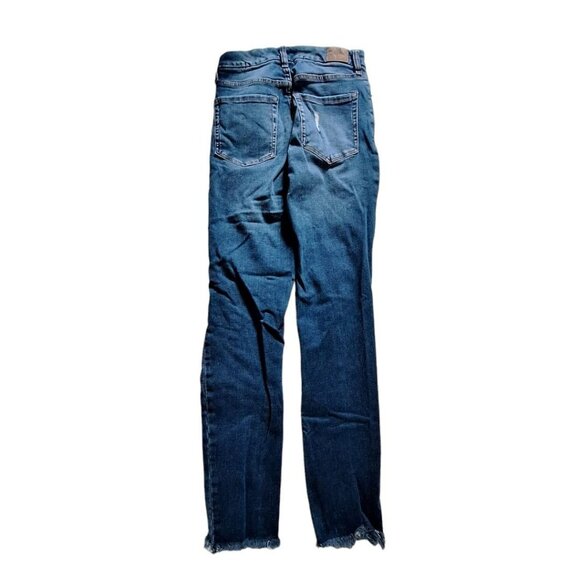 Aeropostale Curvy Jegging Super High Rise‎ Womens Size 6 Ripped Distressed Jeans - Picture 2 of 12